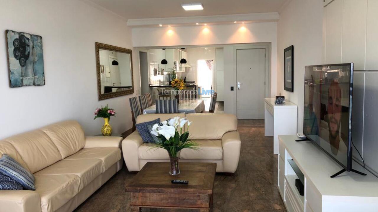 Apartamento para aluguel de temporada em Guarujá (Pitangueiras)