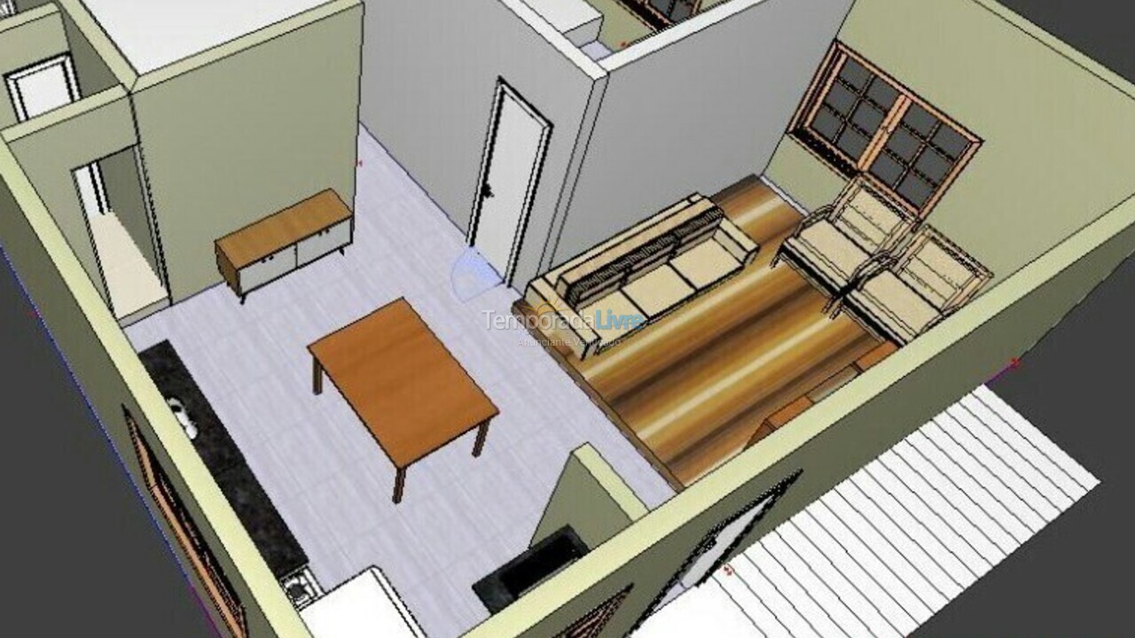 Granja para alquiler de vacaciones em Santa Leopoldina (Distrito de Mangaraí)