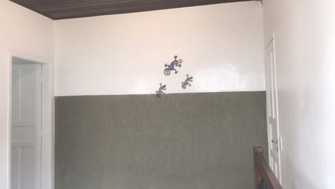 Suíte externa com ventilador 