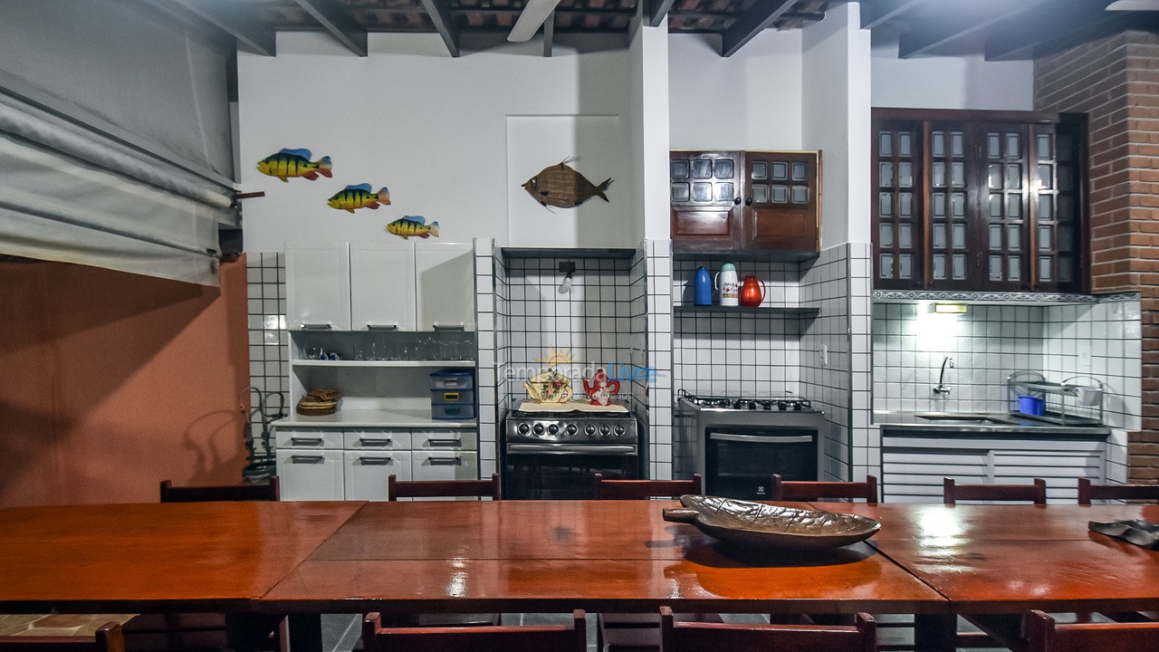 House for vacation rental in Ubatuba (Praia do Tenório)