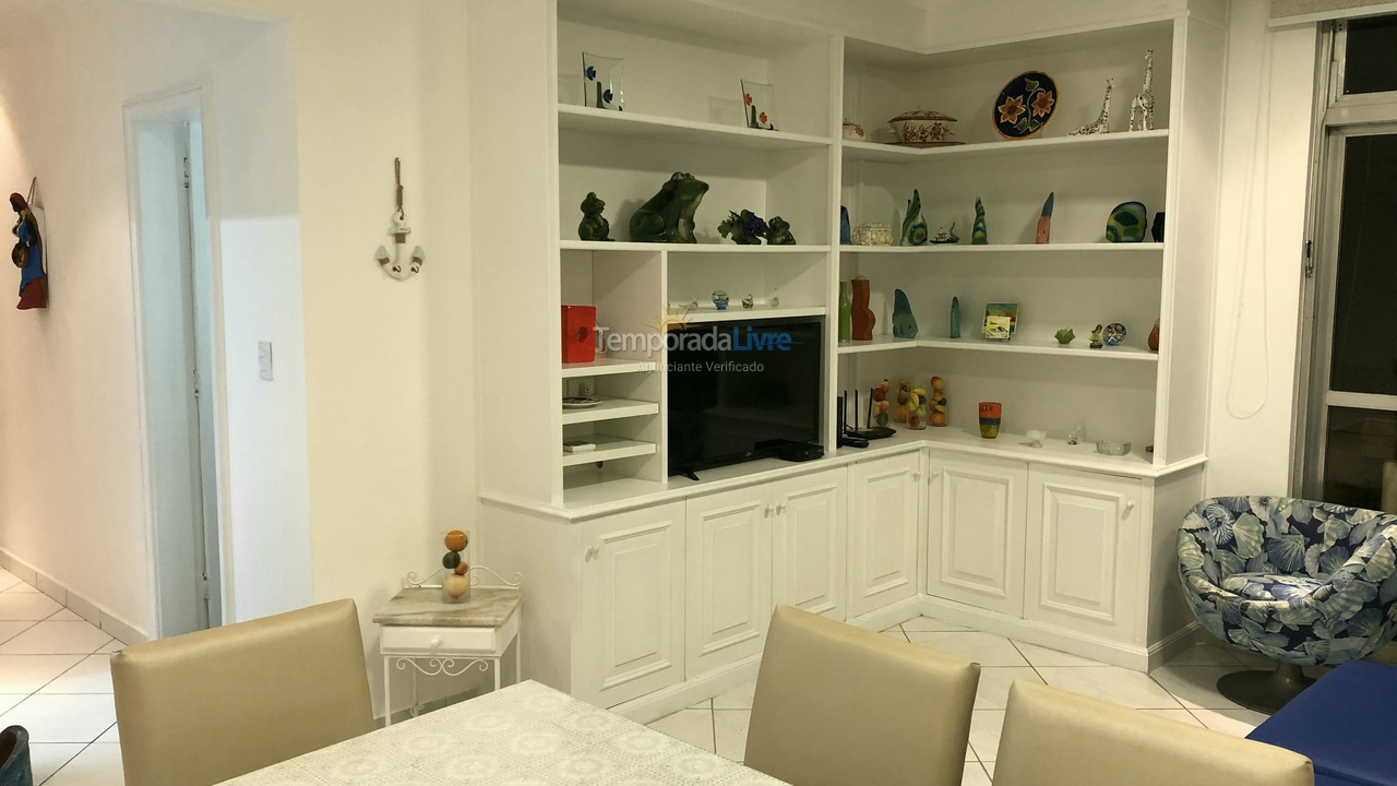 Apartamento para alquiler de vacaciones em Guarujá (Pitangueiras)