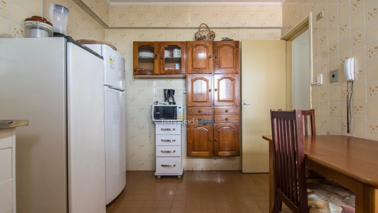 Apartamento para aluguel de temporada em Praia Grande (Aviação)