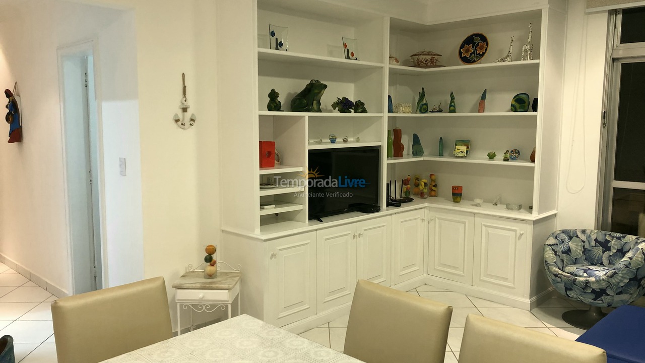 Apartamento para alquiler de vacaciones em Guarujá (Pitangueiras)