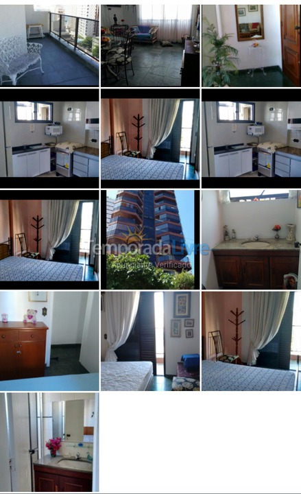 Apartamento para aluguel de temporada em Guarujá (Astúrias)