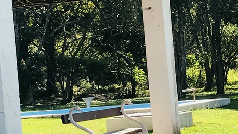 Sitio con piscina en Atibaia-SP