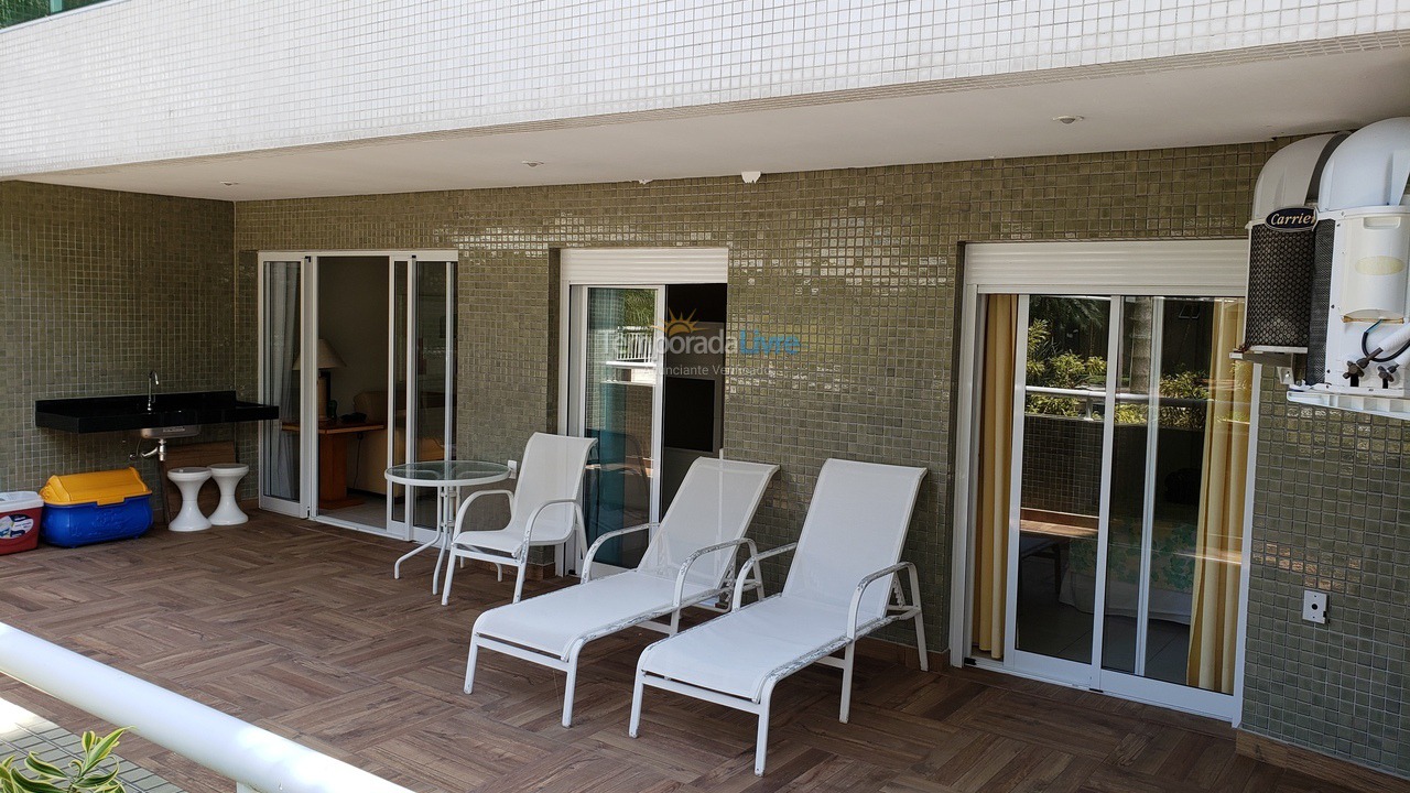 Apartamento para aluguel de temporada em Bertioga (Riviera de São Lourenço)