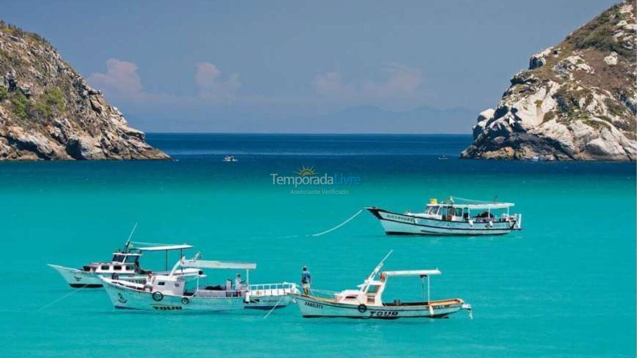 Apartamento para aluguel de temporada em Arraial do Cabo (Prainha)