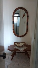 Corredor para o quarto e banheiro