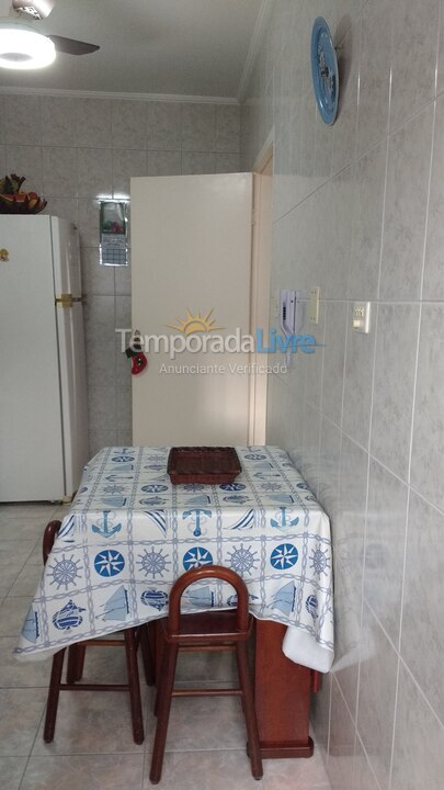 Apartment for vacation rental in Praia Grande (Vila Tupi)