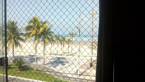 Front sea!!! Kitnet facing the sea in Tupi. Renovated show !!!