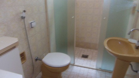 Confortável banheiro