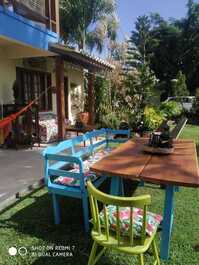 Excellent house with 04 suites on the beach of taperapuan.