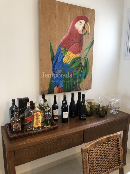 Apartamento para aluguel de temporada em Bertioga (Riviera de São Lourenço)