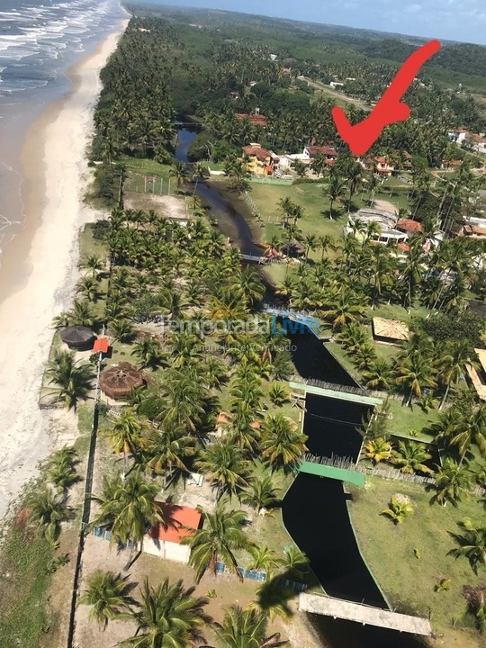 Casa para alquiler de vacaciones em Ilhéus (Praia do Acuípe)