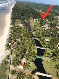 Casa en condominio PRAIA DE ACUIPE en ILHÉUS. CON PISCINA Y WIFI INT