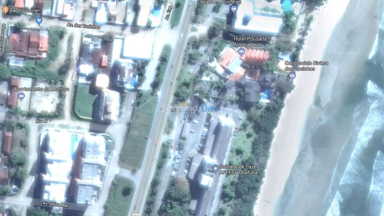 Apartamento para aluguel de temporada em Ubatuba (Praia das Toninhas)