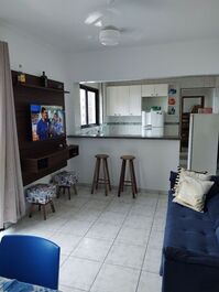 Praia 2 sacadas com vista para o mar