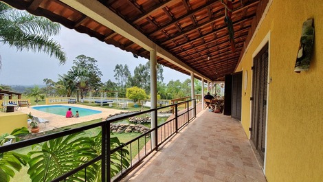 varanda da casa principal 