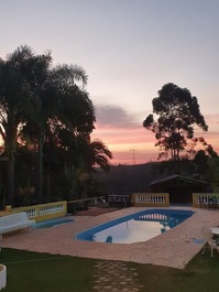 aquele entardecer que encanta a alma