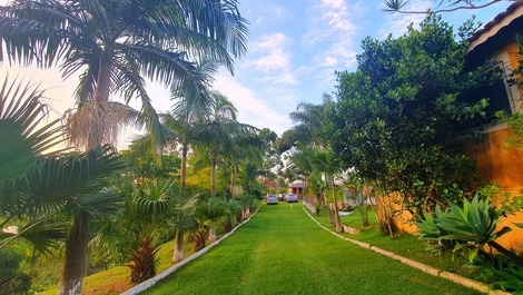 vista da entrada do sitio