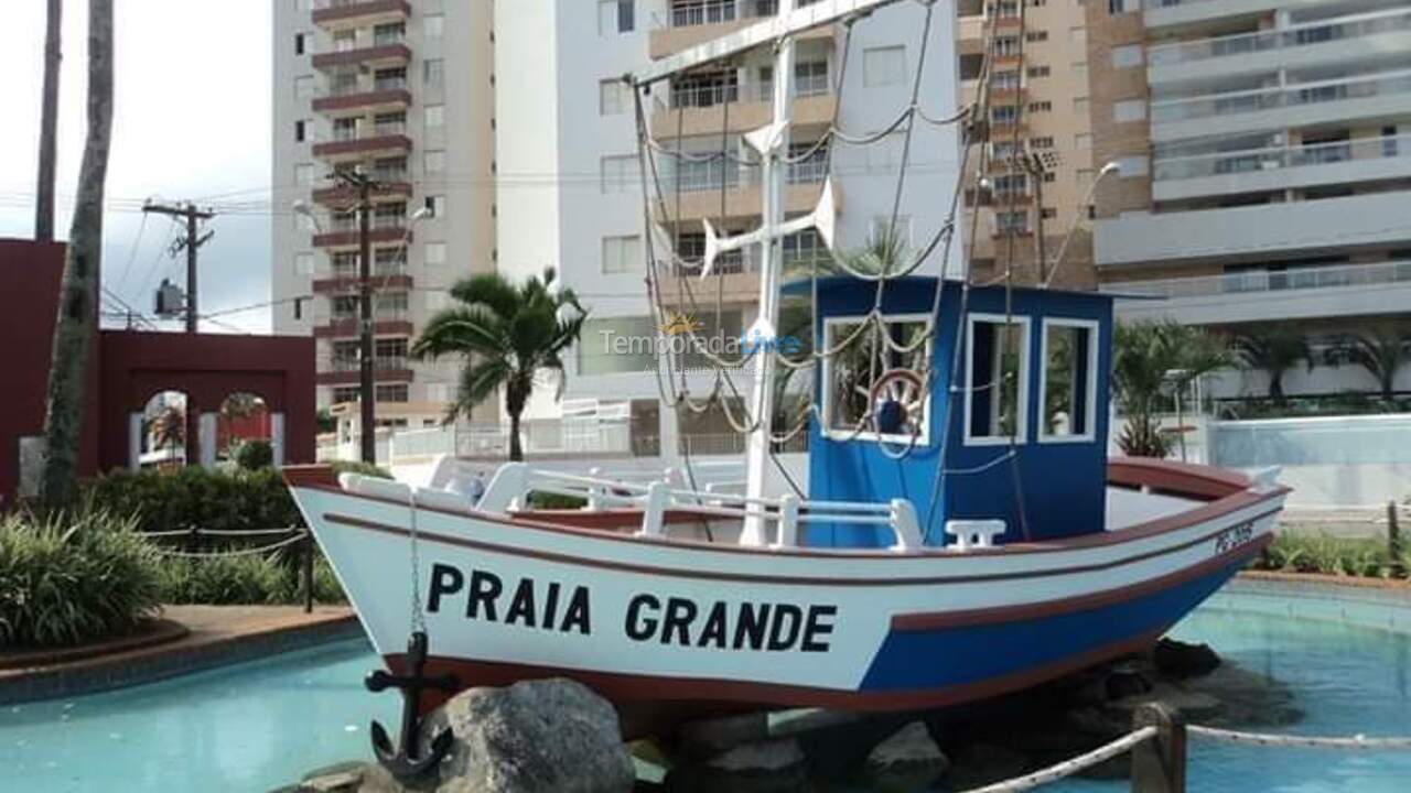 Apartamento para alquiler de vacaciones em Praia Grande (Boqueirão)