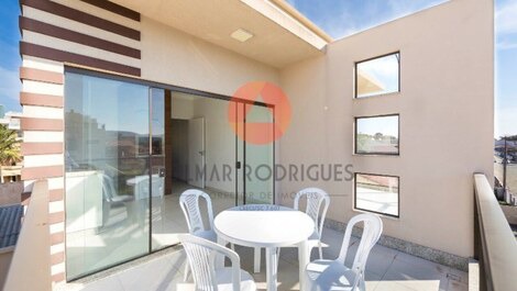 TRIPLEX a 80 metros da praia de Canto Grande (mar de fora - Mariscal)