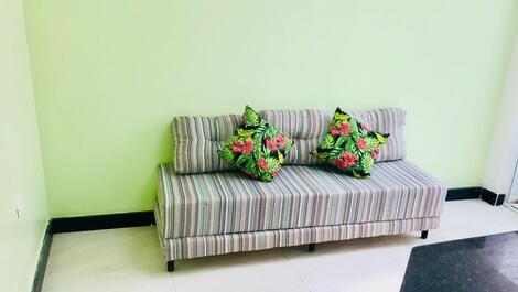 30m from the sea. 2 suites, air conditioning, barbecue