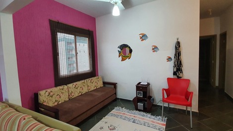 vista  sofá cama de casal