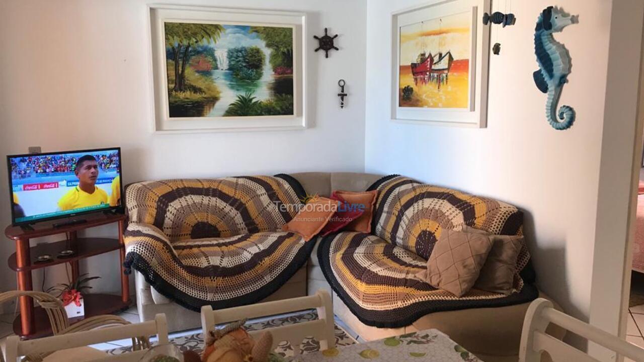 Apartamento para alquiler de vacaciones em Palhoça (Praia de Fora)