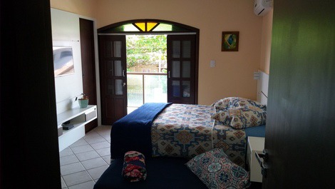 Vista geral do dormitório