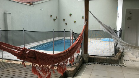 Delightful house 50 m from the beach with Pool Air Conditioning and Wifi