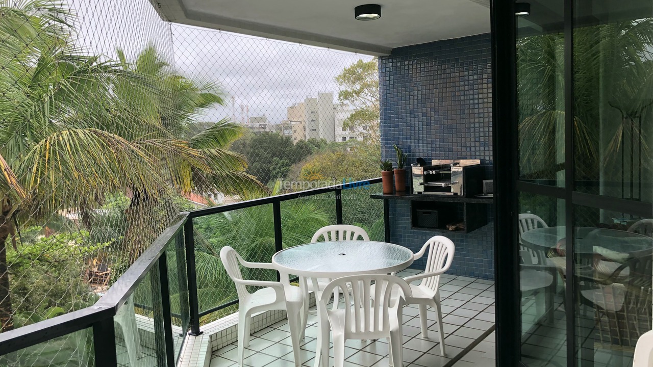 Apartamento para aluguel de temporada em Bertioga (Riviera de São Lourenço)