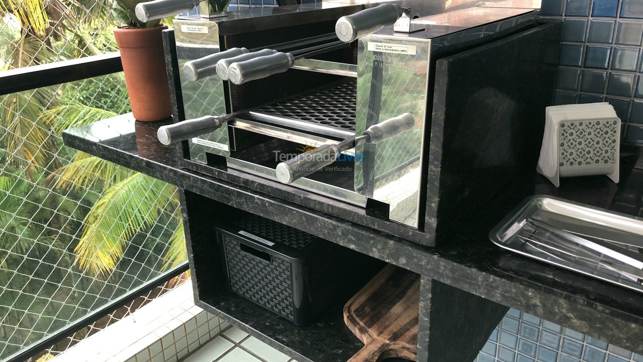 Apartamento para aluguel de temporada em Bertioga (Riviera de São Lourenço)