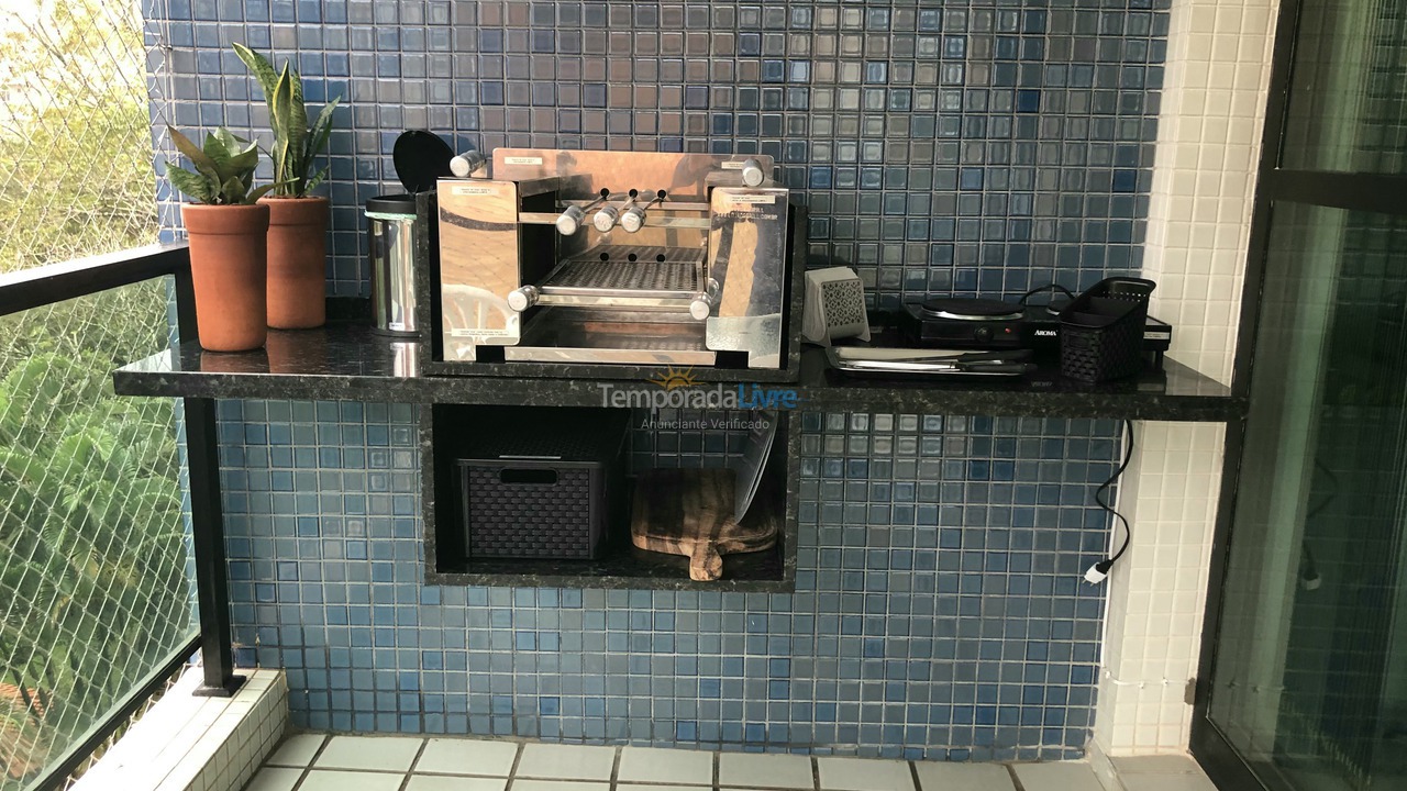 Apartamento para aluguel de temporada em Bertioga (Riviera de São Lourenço)