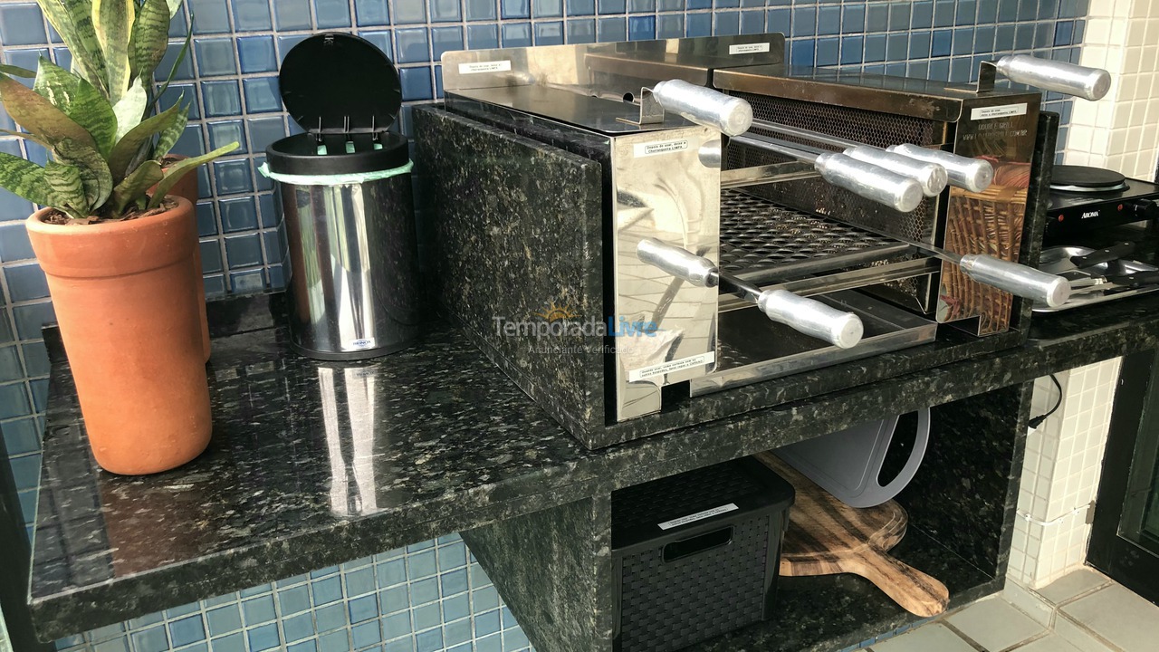 Apartamento para aluguel de temporada em Bertioga (Riviera de São Lourenço)