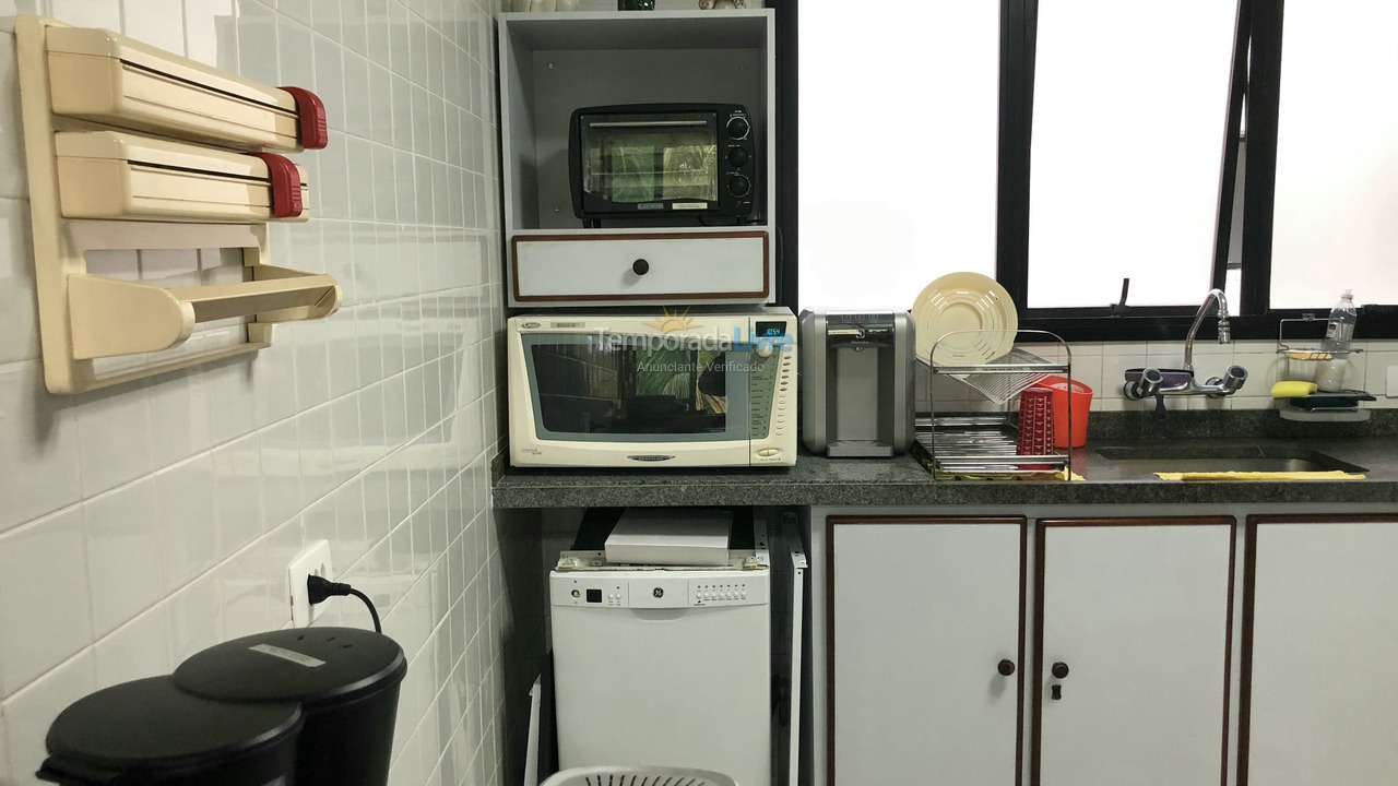 Apartamento para aluguel de temporada em Bertioga (Riviera de São Lourenço)