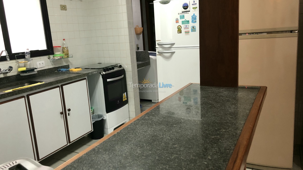 Apartamento para aluguel de temporada em Bertioga (Riviera de São Lourenço)