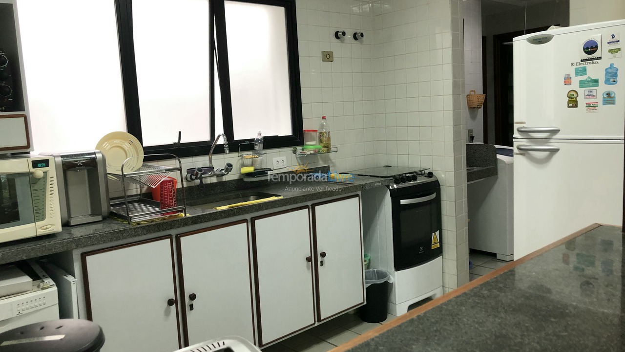 Apartamento para aluguel de temporada em Bertioga (Riviera de São Lourenço)