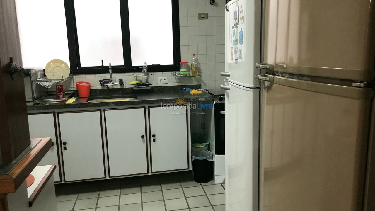 Apartamento para aluguel de temporada em Bertioga (Riviera de São Lourenço)