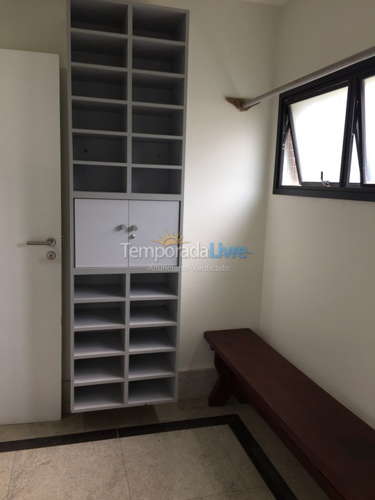 Apartamento para aluguel de temporada em Bertioga (Riviera de São Lourenço)