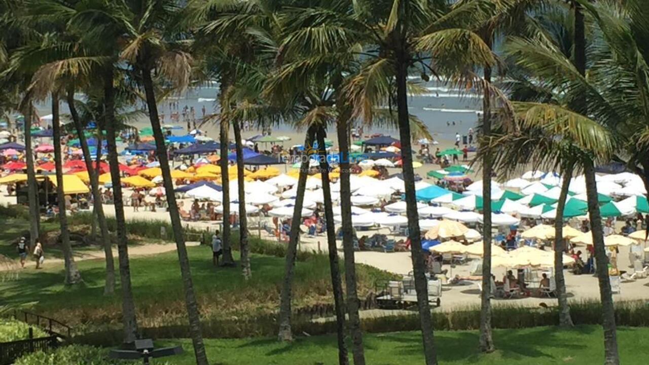 Apartamento para aluguel de temporada em Bertioga (Riviera de São Lourenço)