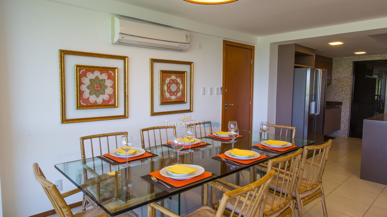 Apartamento para aluguel de temporada em Camaçari (Praia de Guarajuba)