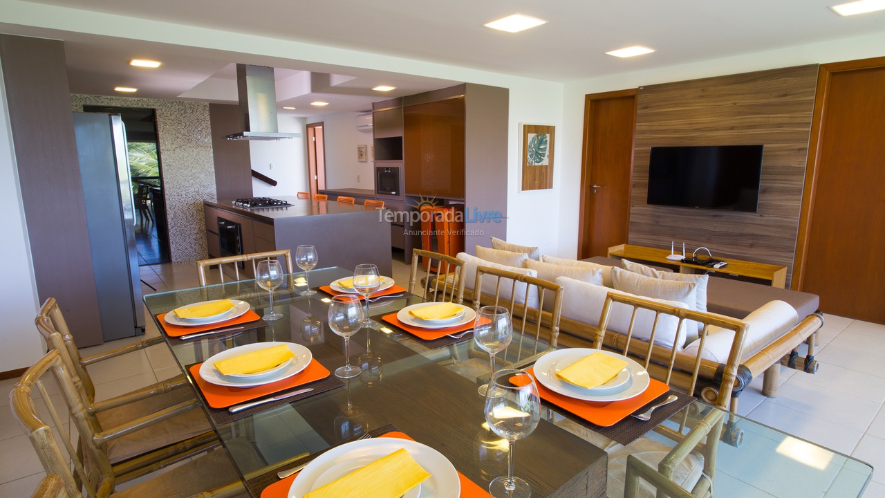 Apartamento para aluguel de temporada em Camaçari (Praia de Guarajuba)