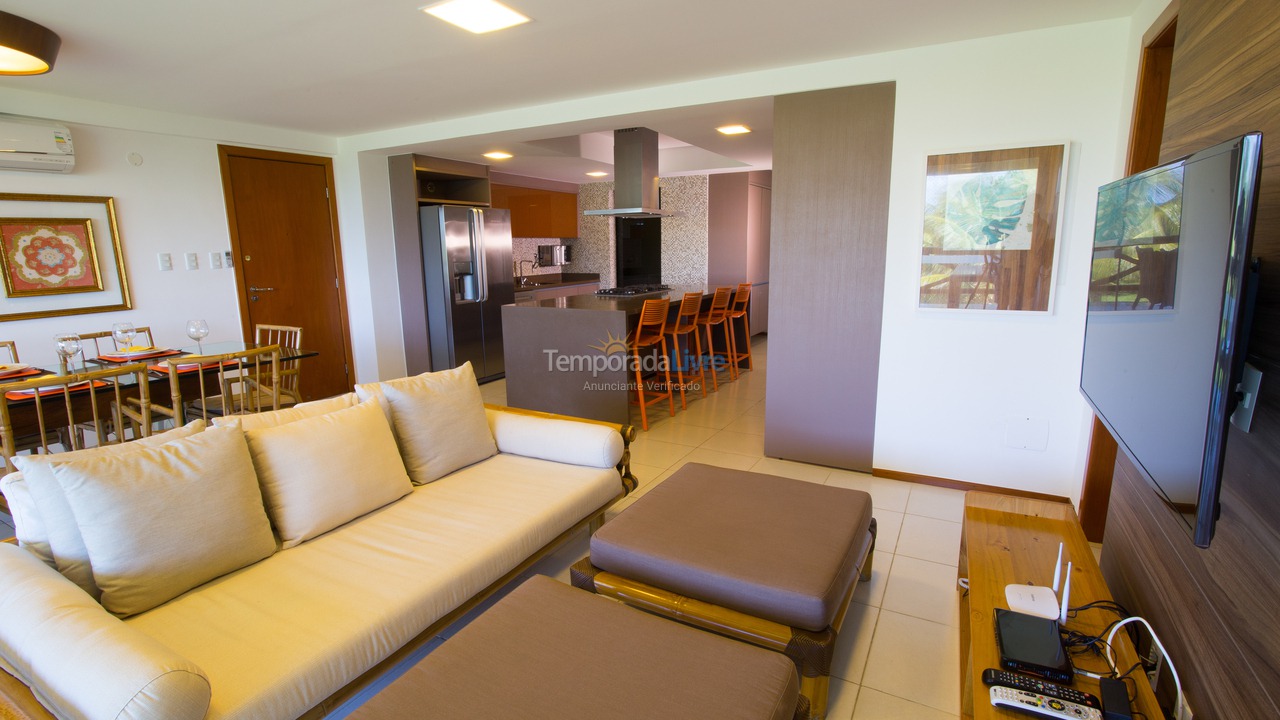 Apartamento para aluguel de temporada em Camaçari (Praia de Guarajuba)