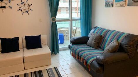Beautiful Flat 100m from the sea, with air conditioning and full leisure