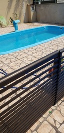 Belíssimo sobrado com Ac em todos os quartos, piscina,WI-FI