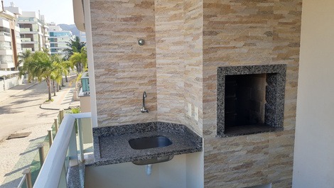 Churrasqueira sacada