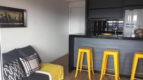 Estúdio luxuoso novo totalmente equipado