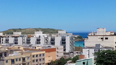 Vista da cobertura  forte são mateus