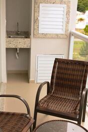 Alquilo apto con 02 habitaciones, Praia de Palmas, Gobernador Celso Ramos / Sc.